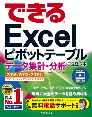 無料電話サポート付)できるExcel ピボットテーブル データ集計・分析に